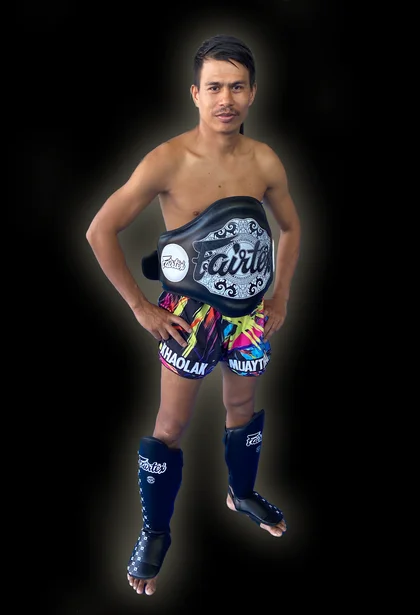Trainer Dang at Khao Lak Muay Thai